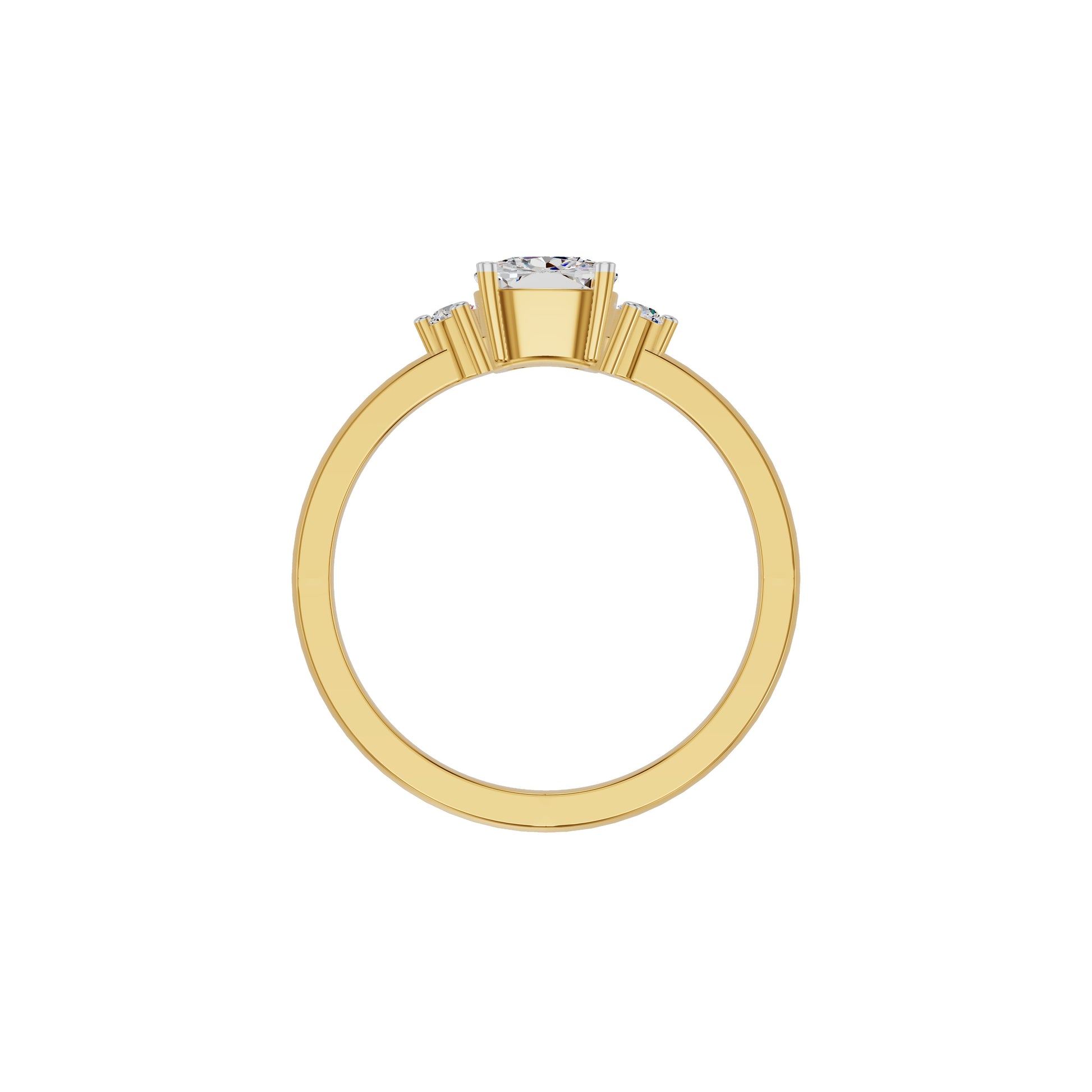DLR002235 18 KT / Yellow Gold / 18