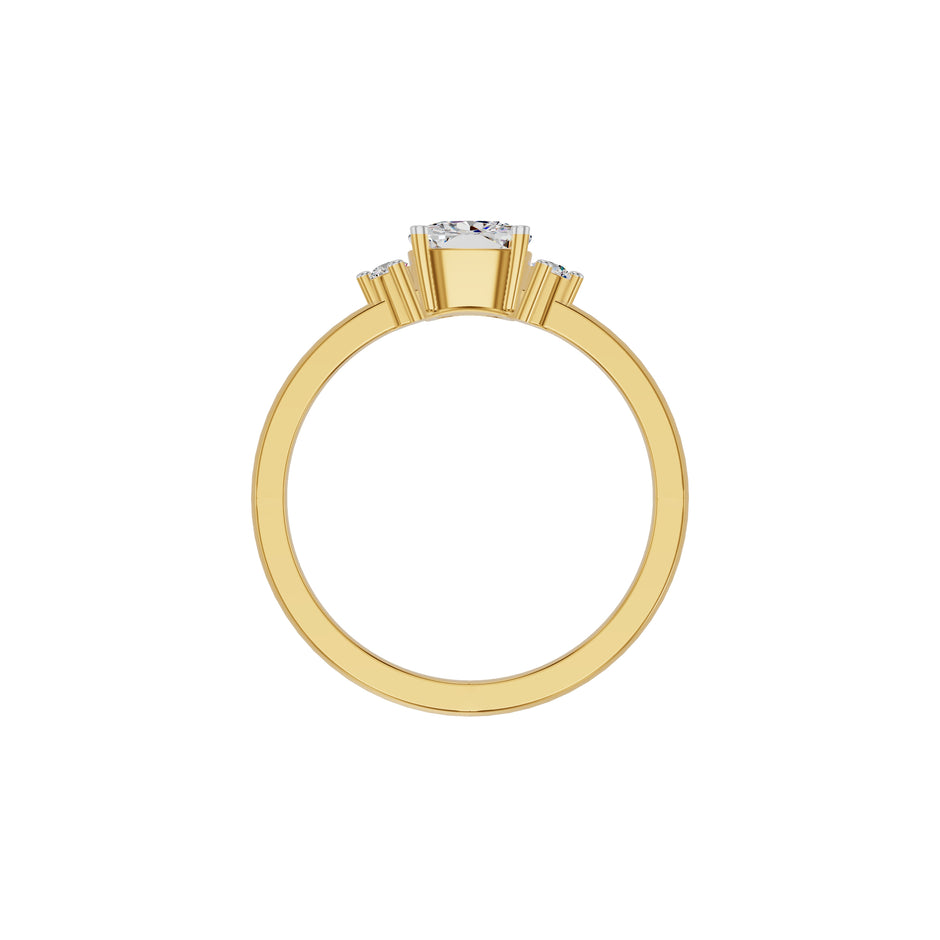 DLR002235 18 KT / Yellow Gold / 18