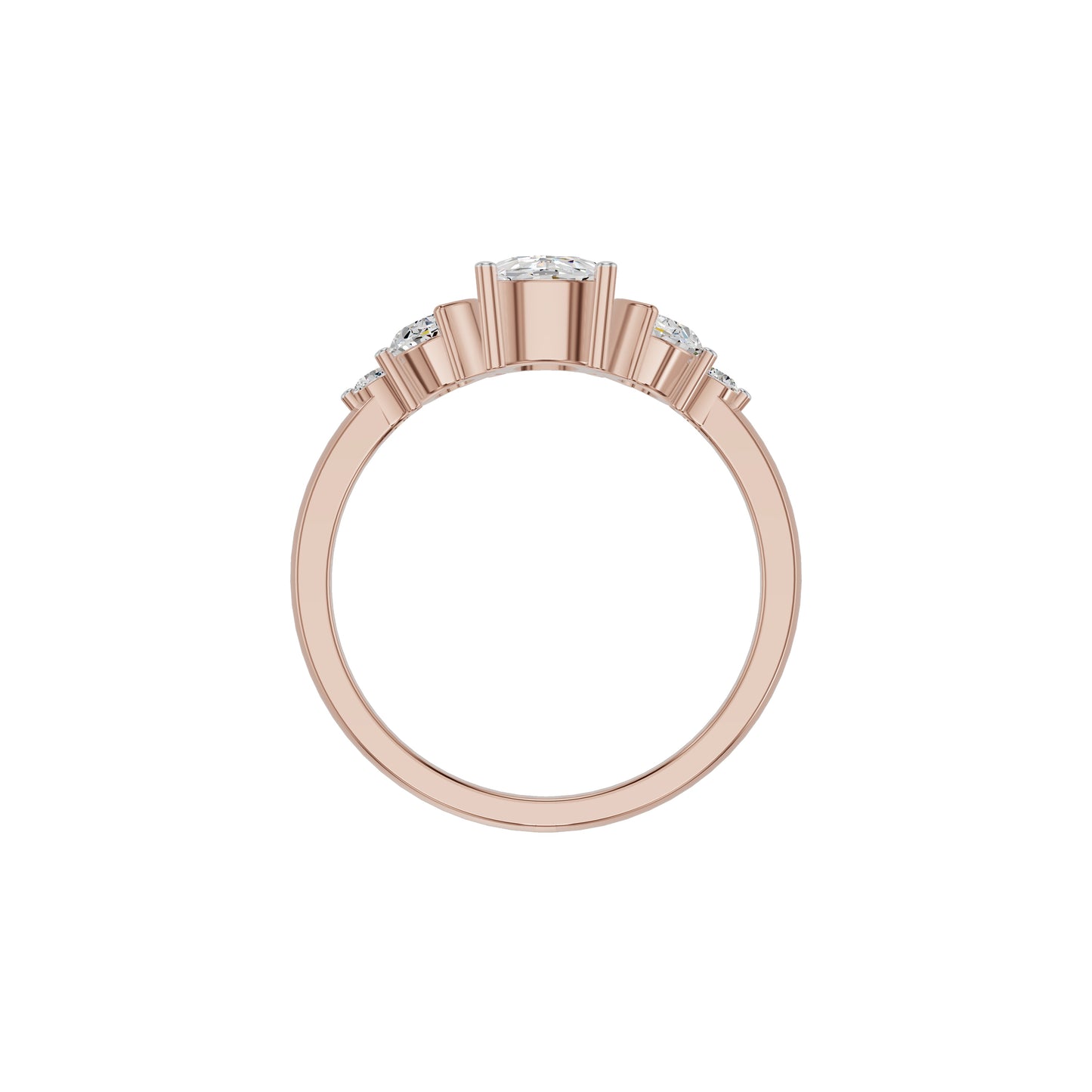 DLR002236 18 KT / Rose Gold / 18