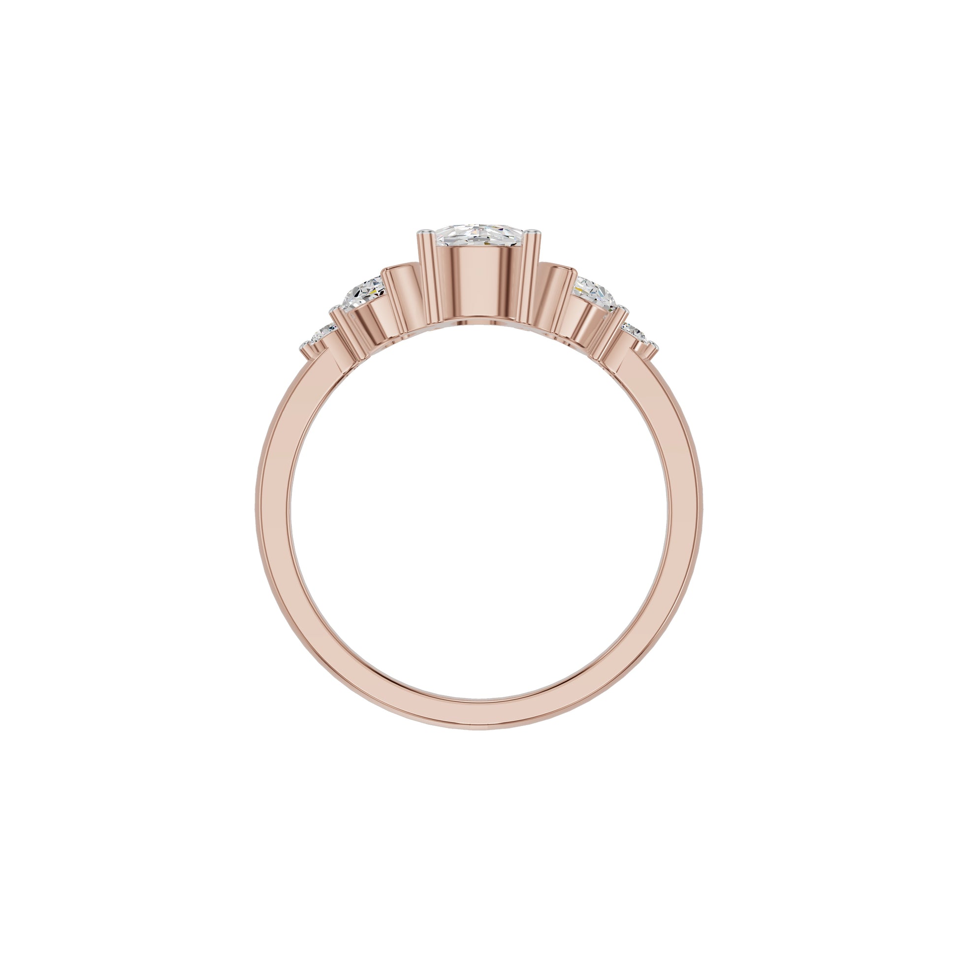 DLR002236 18 KT / Rose Gold / 18