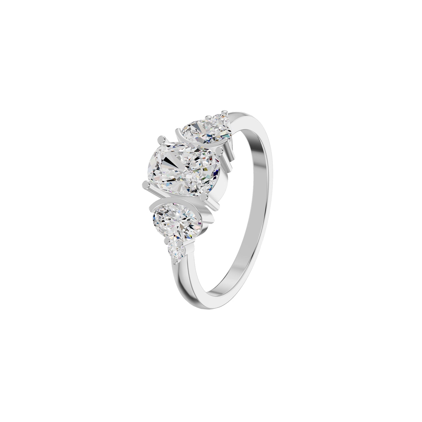 DLR002236 18 KT / White Gold / 18