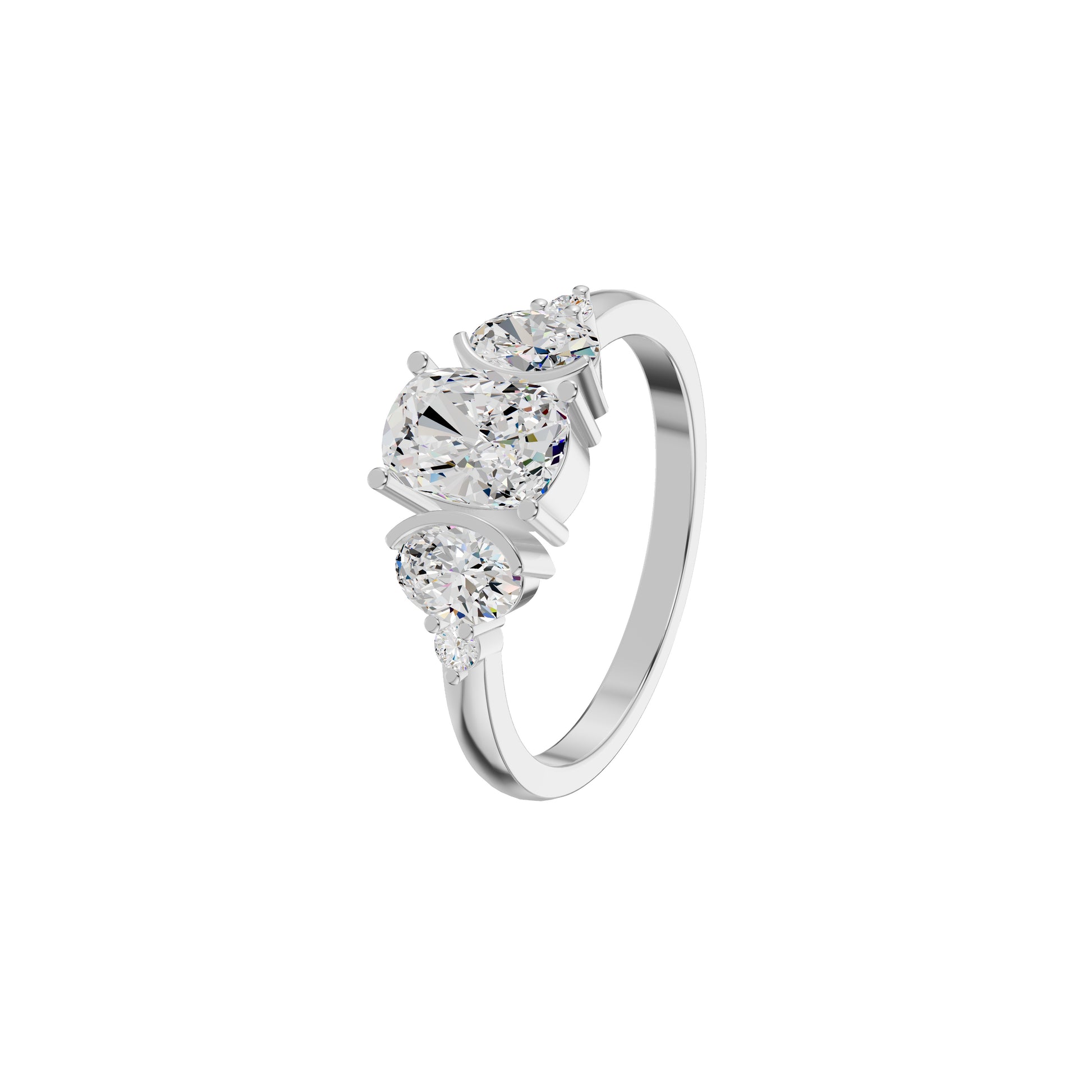 DLR002236 18 KT / White Gold / 18