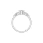 DLR002236 18 KT / White Gold / 18