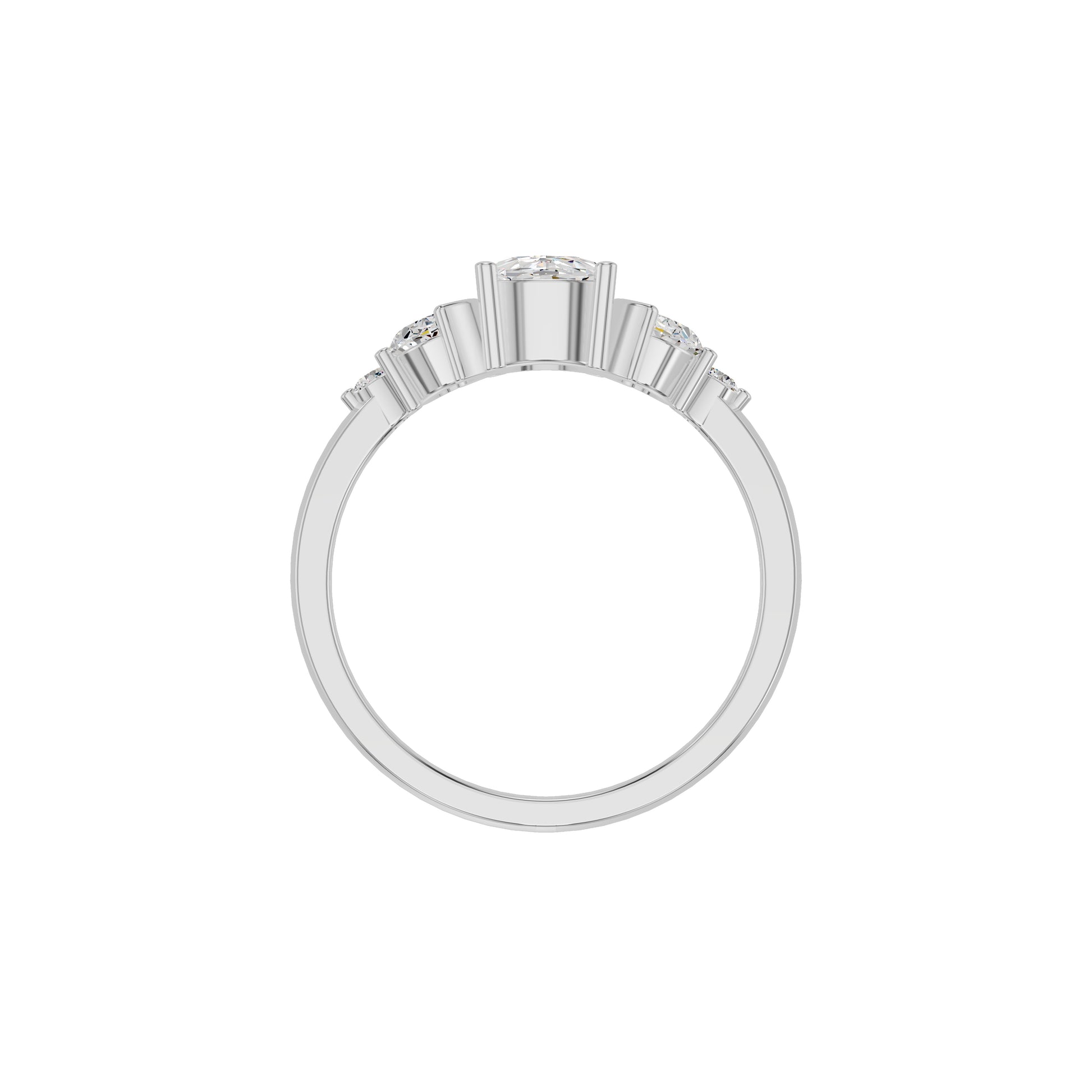 DLR002236 18 KT / White Gold / 18