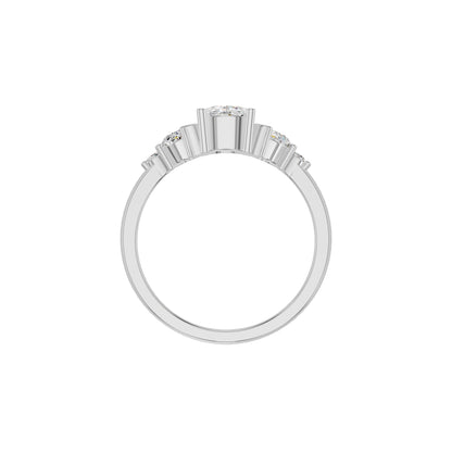 DLR002236 18 KT / White Gold / 18