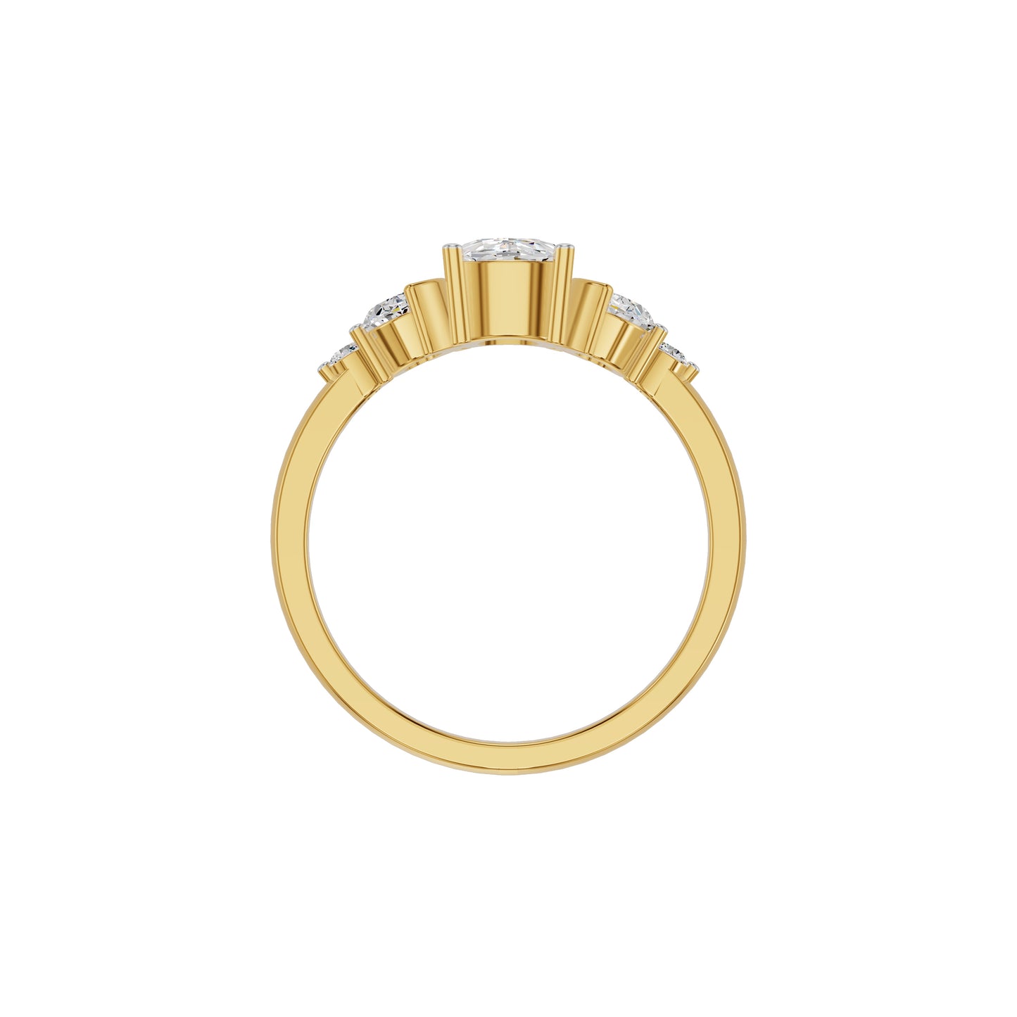DLR002236 18 KT / Yellow Gold / 18