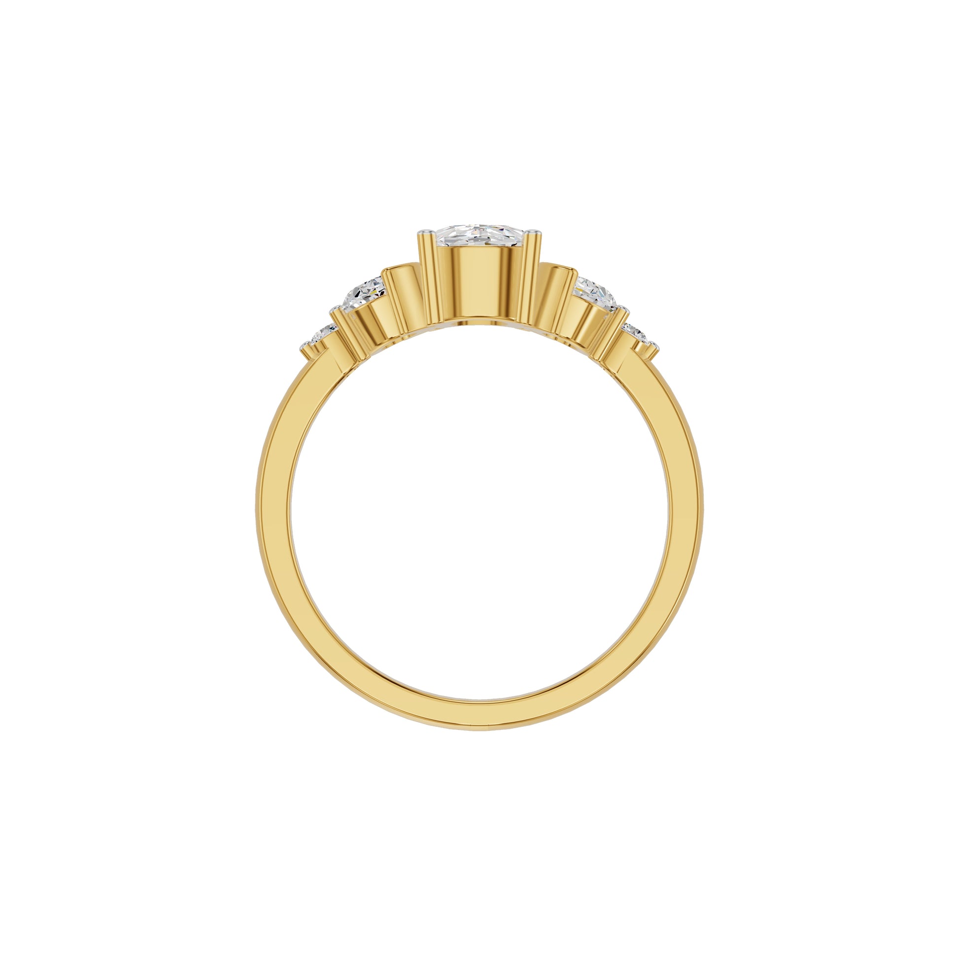 DLR002236 18 KT / Yellow Gold / 18