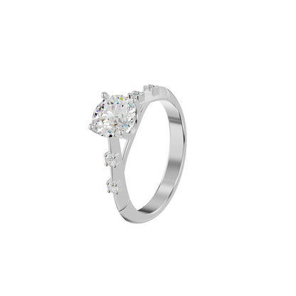 DLR002237 18 KT / White Gold / 18