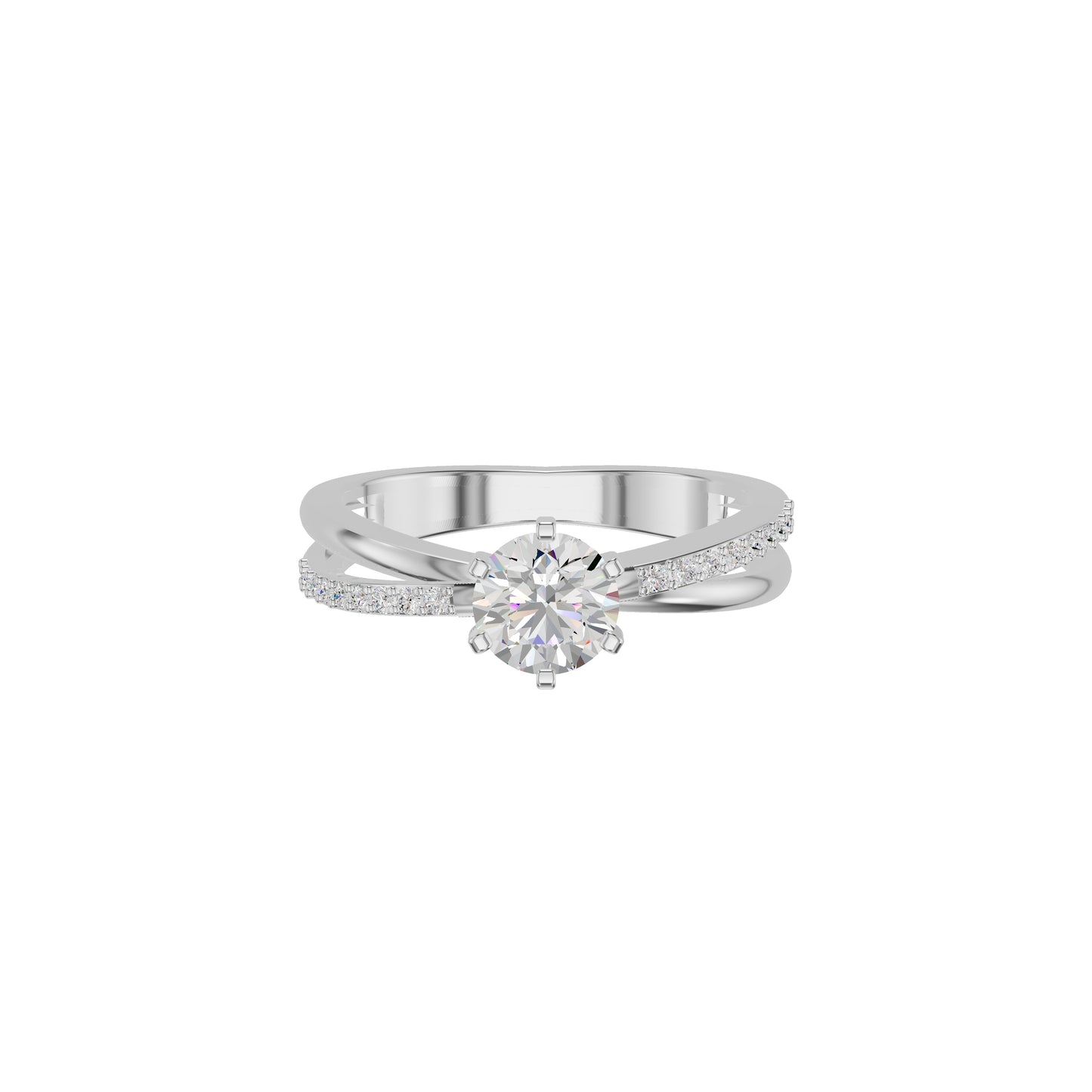 DLR002238 18 KT / White Gold / 18