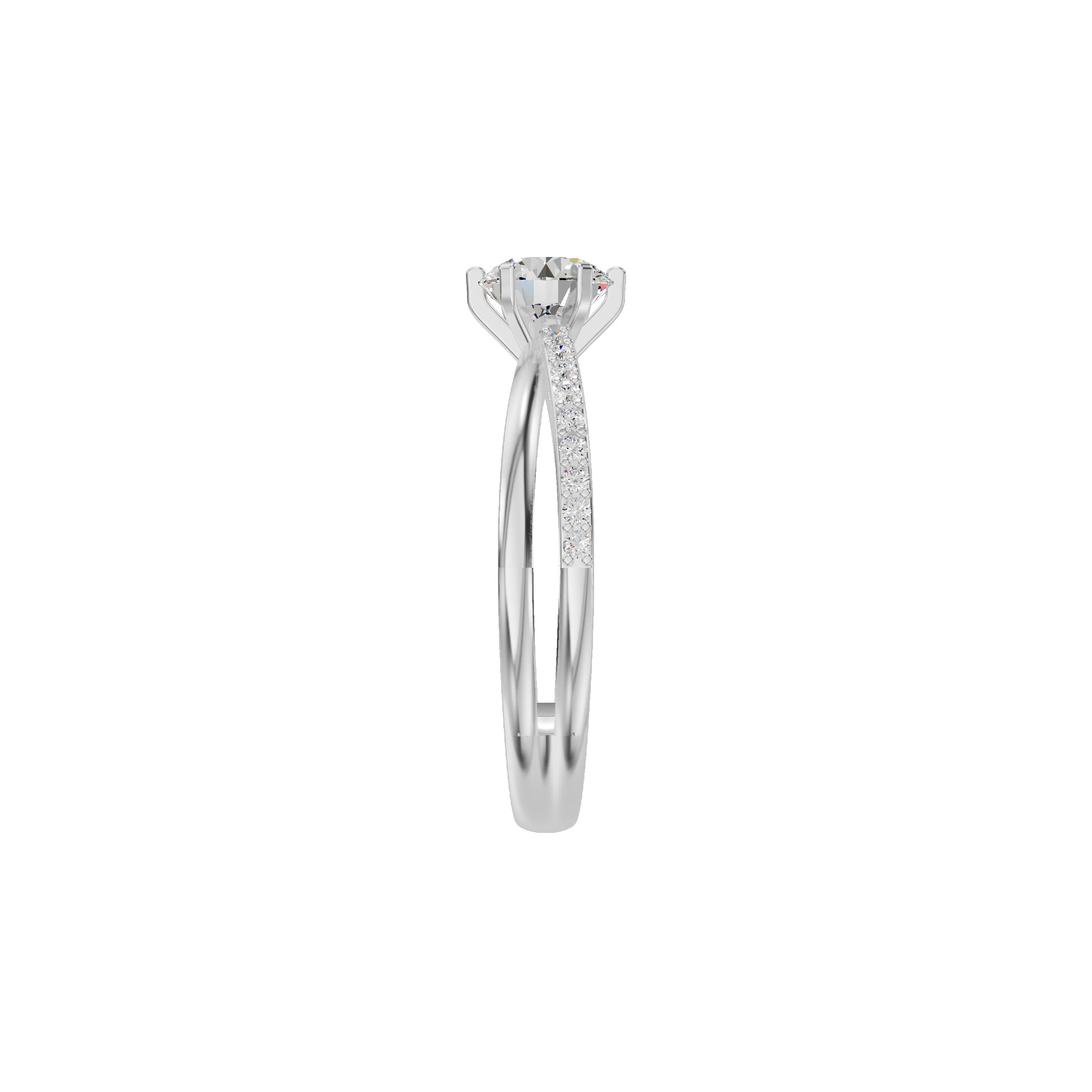 DLR002238 18 KT / White Gold / 18