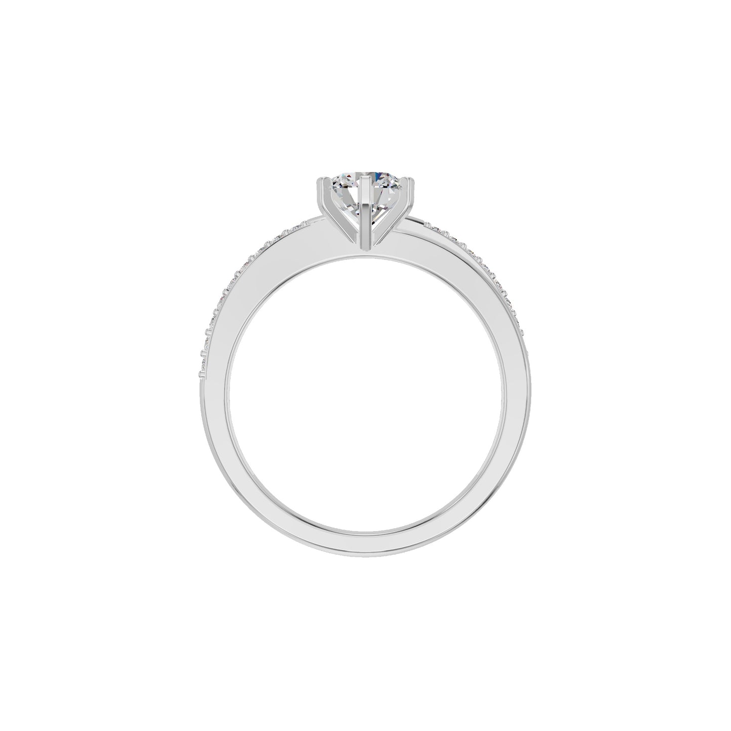 DLR002238 18 KT / White Gold / 18