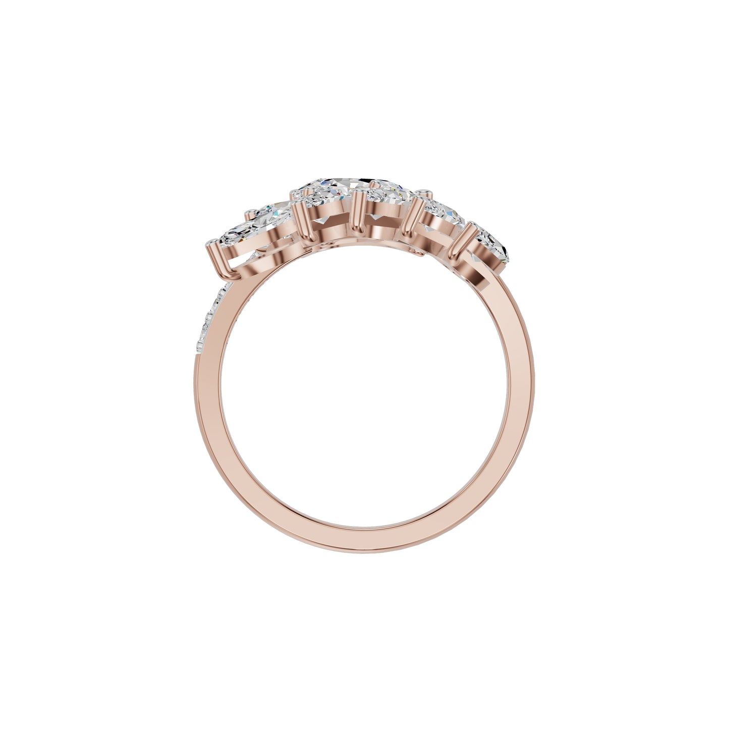 DLR002244 18 KT / Rose Gold / 18