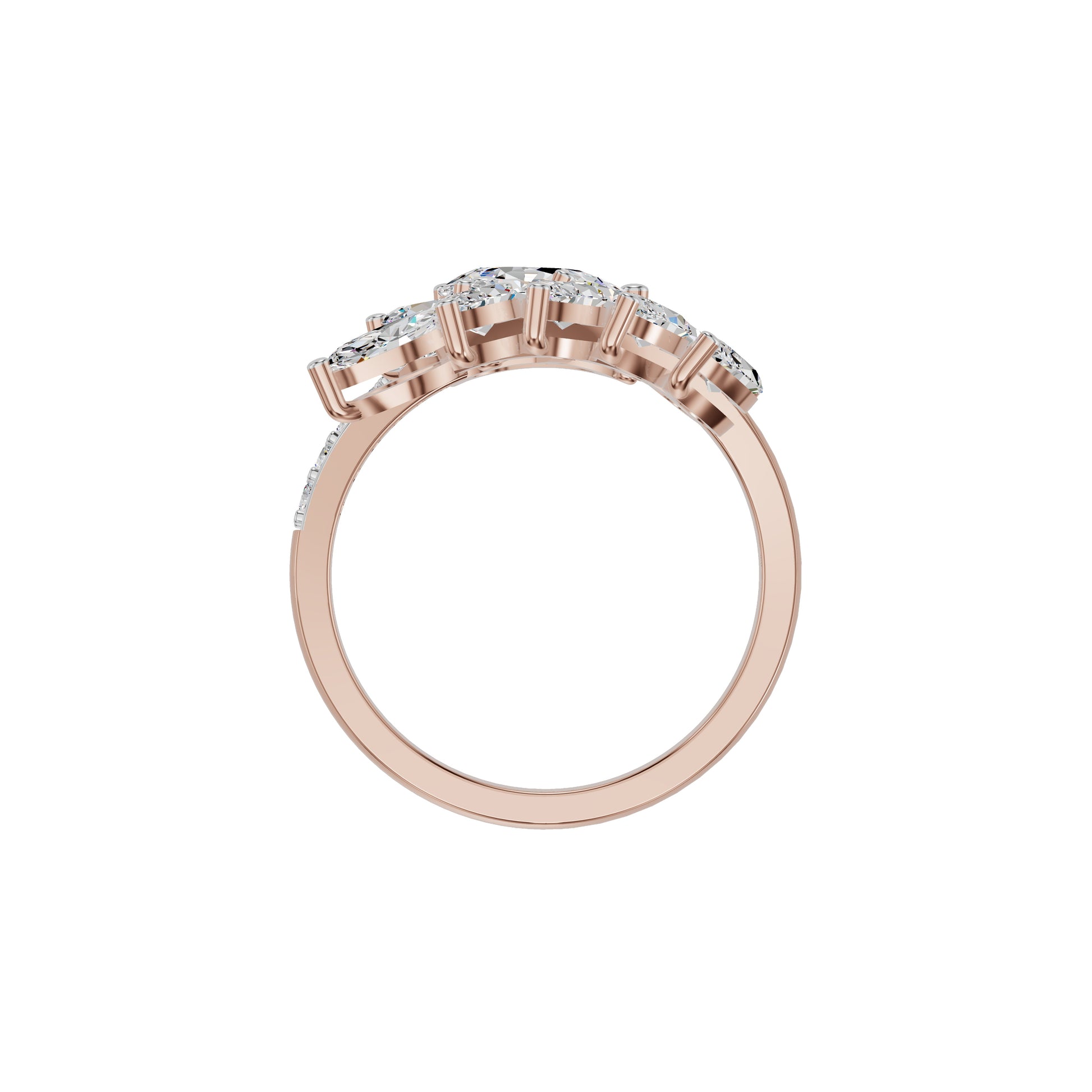 DLR002244 18 KT / Rose Gold / 18
