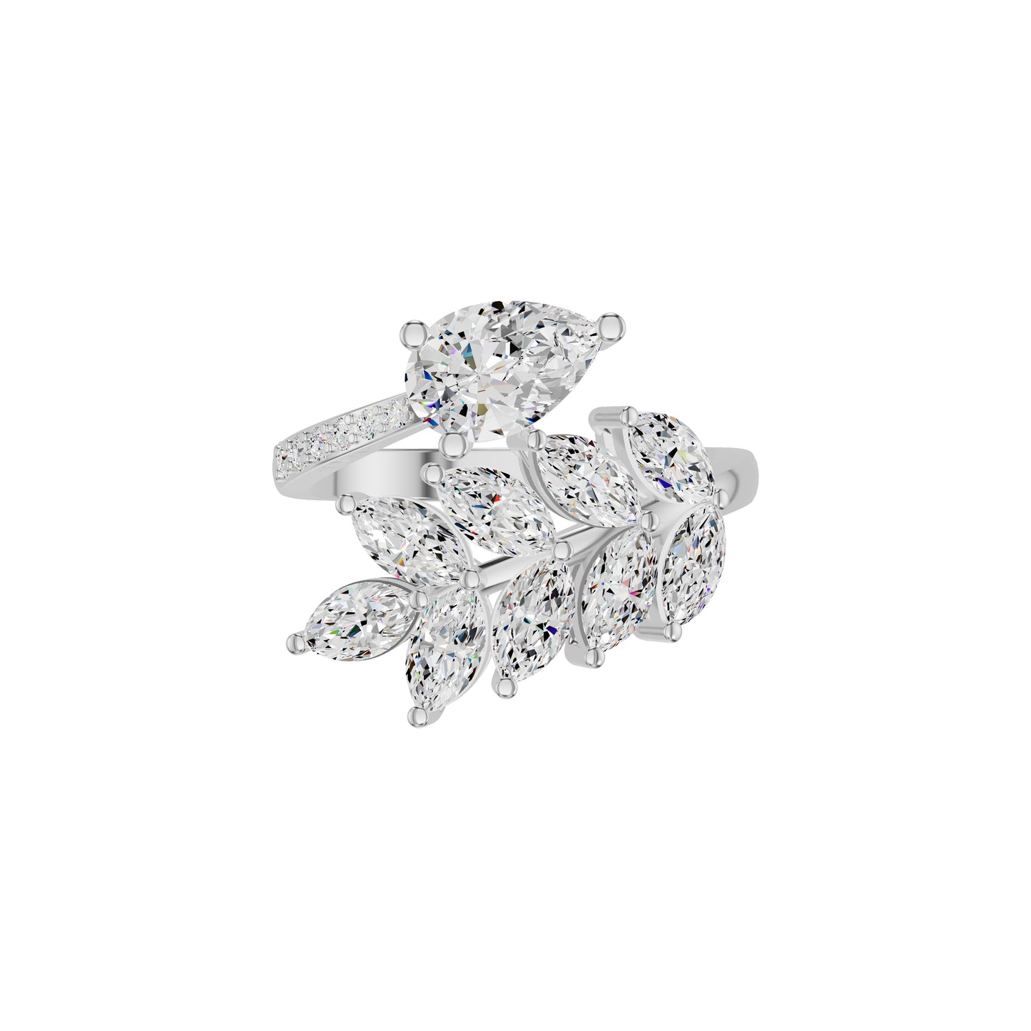 DLR002244 18 KT / White Gold / 18