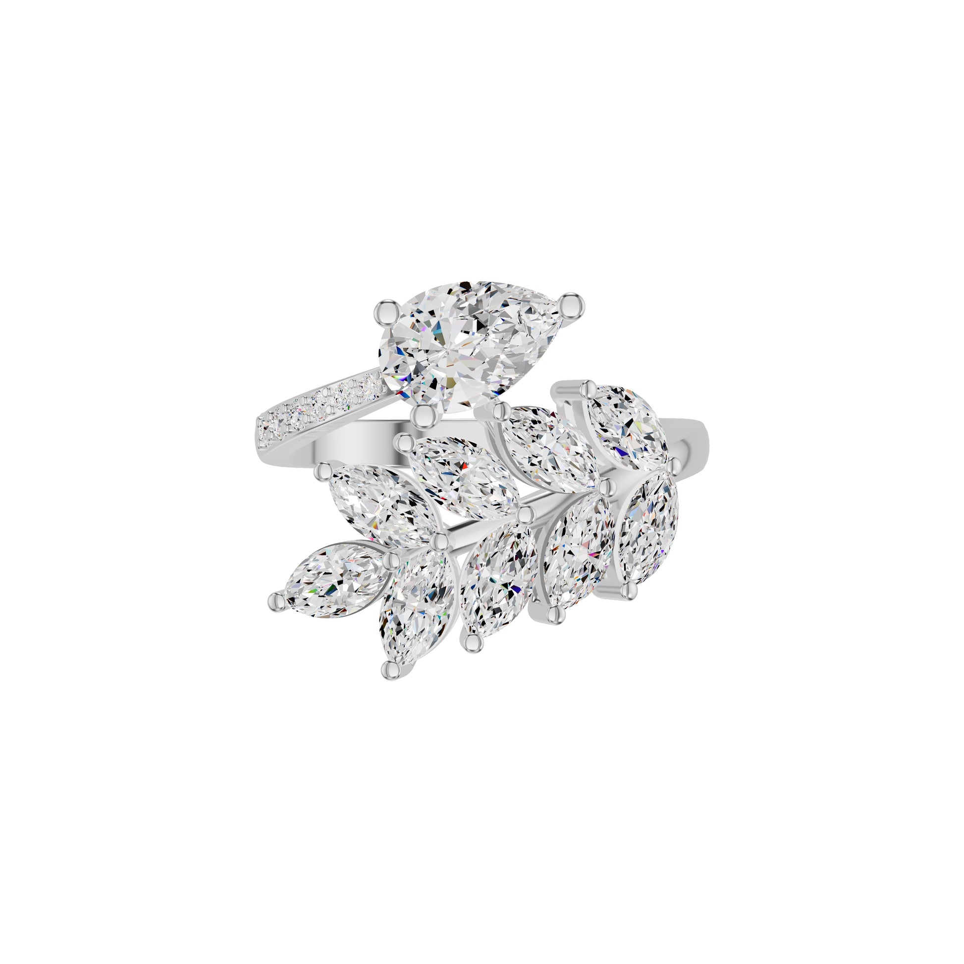 DLR002244 18 KT / White Gold / 18