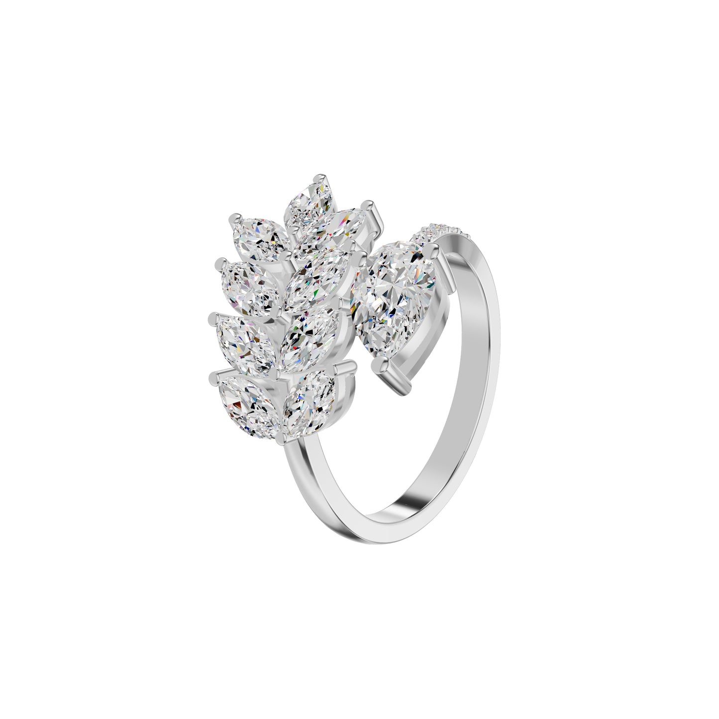 DLR002244 18 KT / White Gold / 18