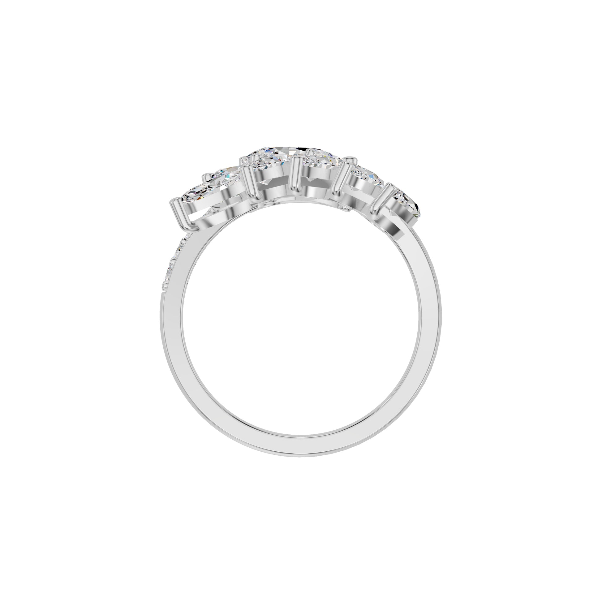 DLR002244 18 KT / White Gold / 18