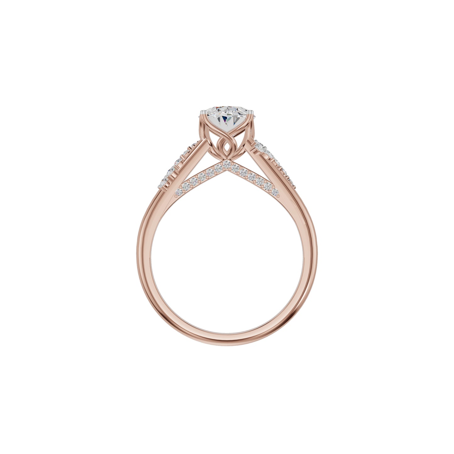 DLR002248 18 KT / Rose Gold / 18