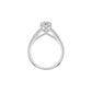 DLR002248 18 KT / White Gold / 18