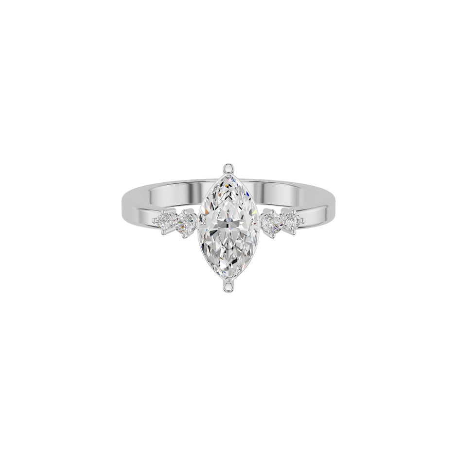 DLR002249 18 KT / White Gold / 18