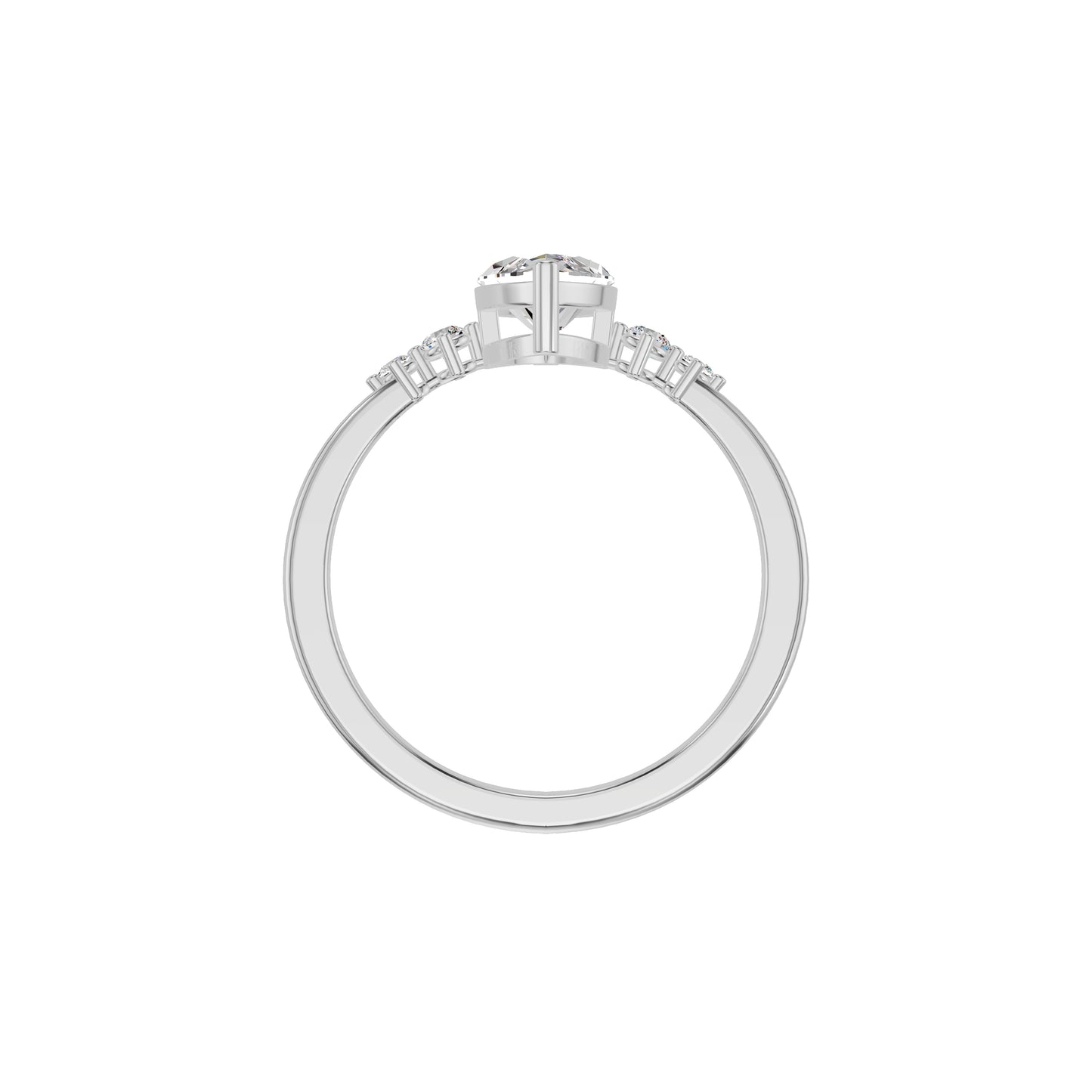 DLR002249 18 KT / White Gold / 18