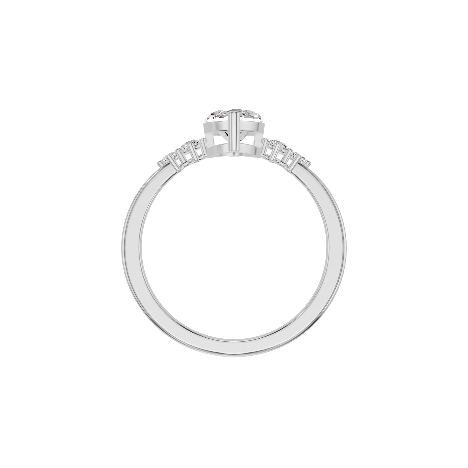 DLR002249 18 KT / White Gold / 18