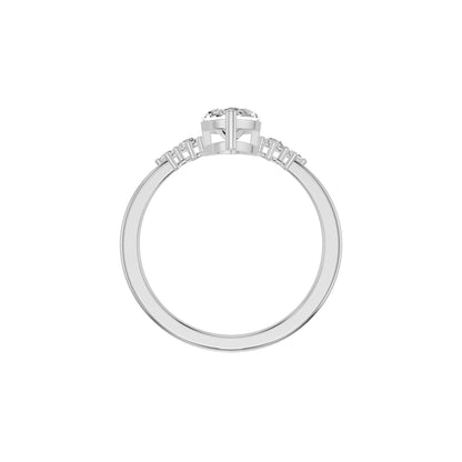 DLR002249 18 KT / White Gold / 18