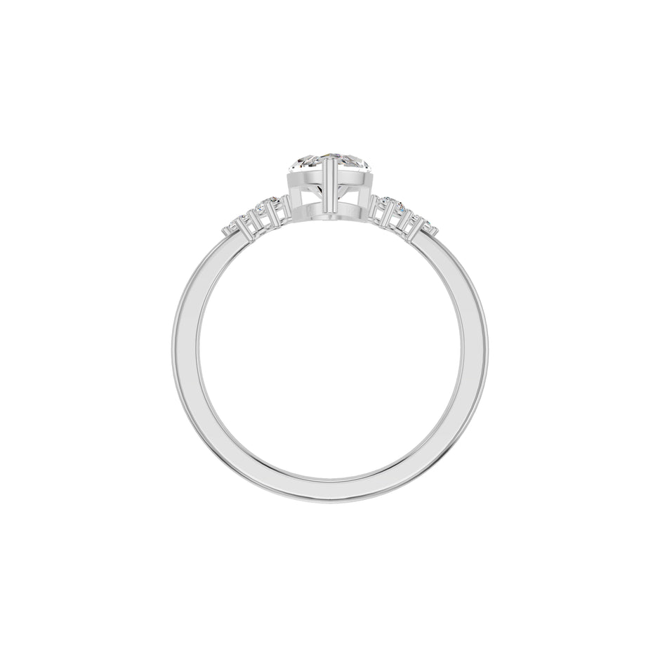 DLR002249 18 KT / White Gold / 18
