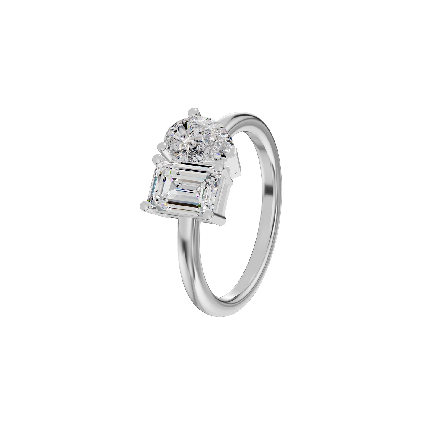 DLR002250 18 KT / White Gold / 18