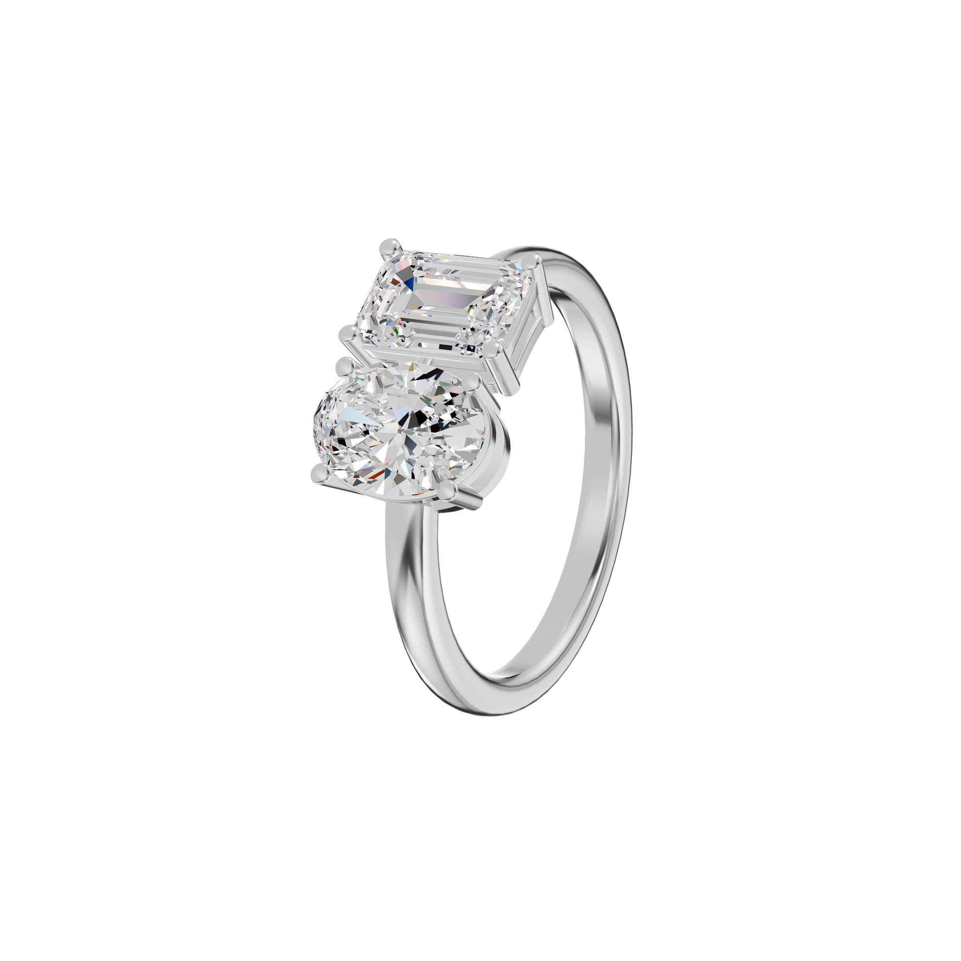 DLR002251 18 KT / White Gold / 18