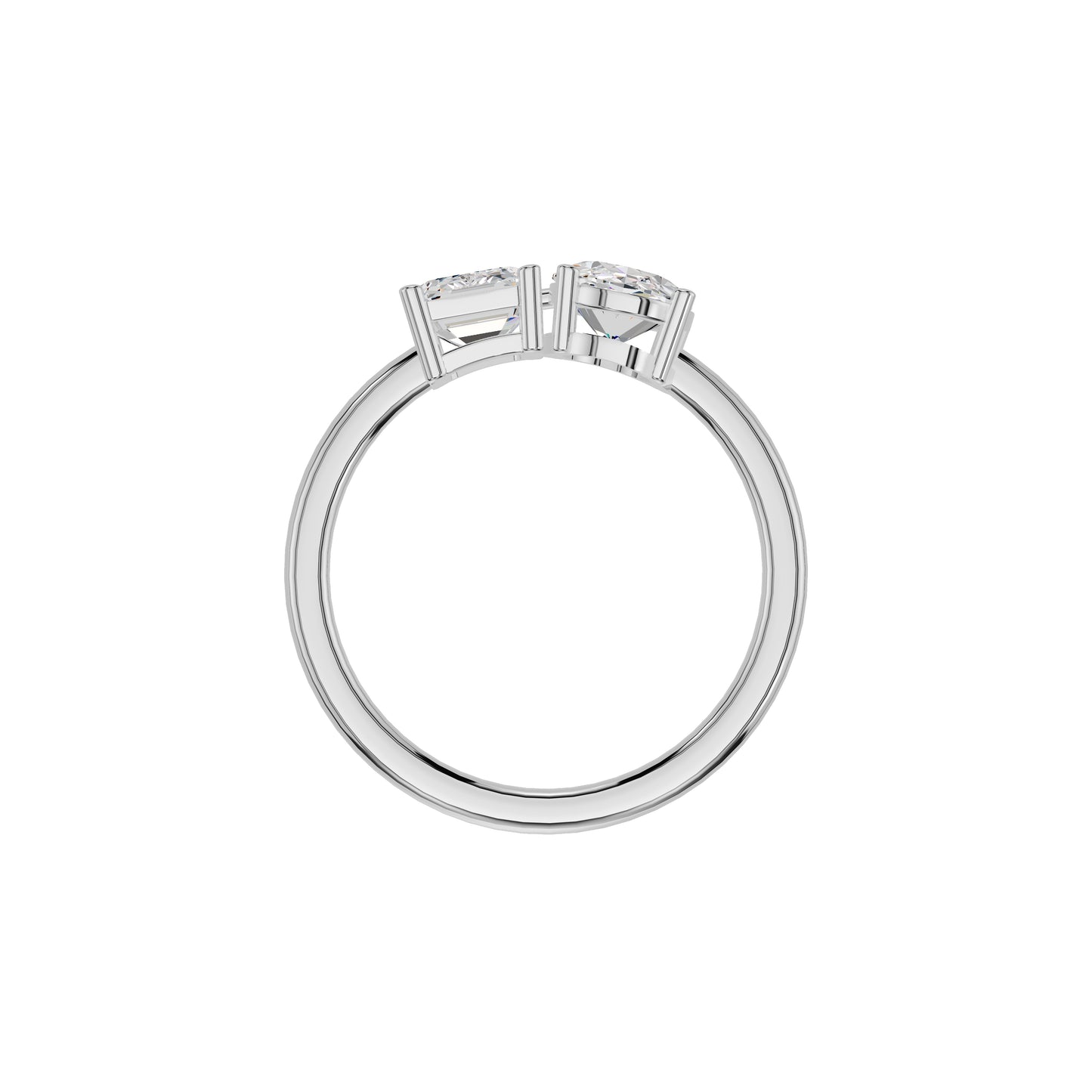 DLR002251 18 KT / White Gold / 18