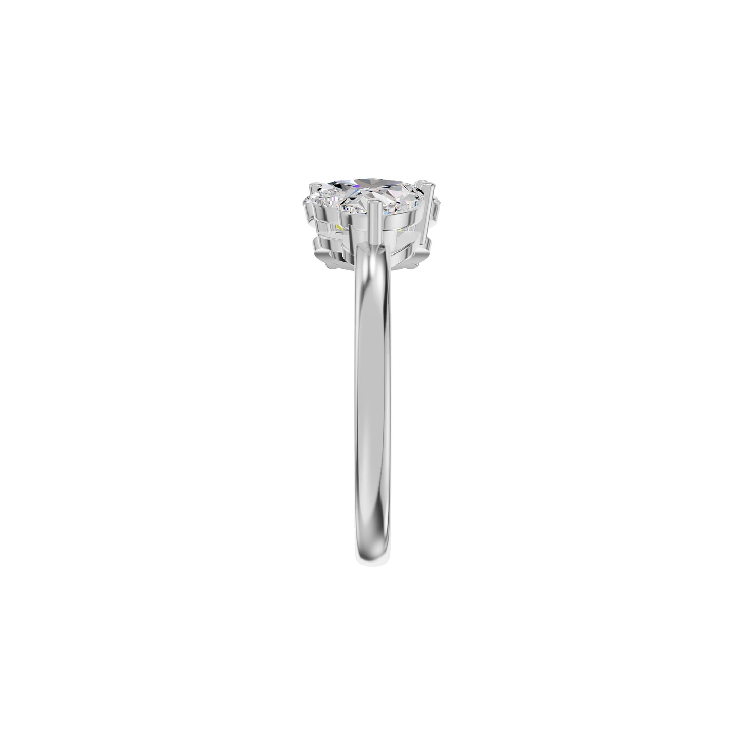 DLR002252 18 KT / White Gold / 18