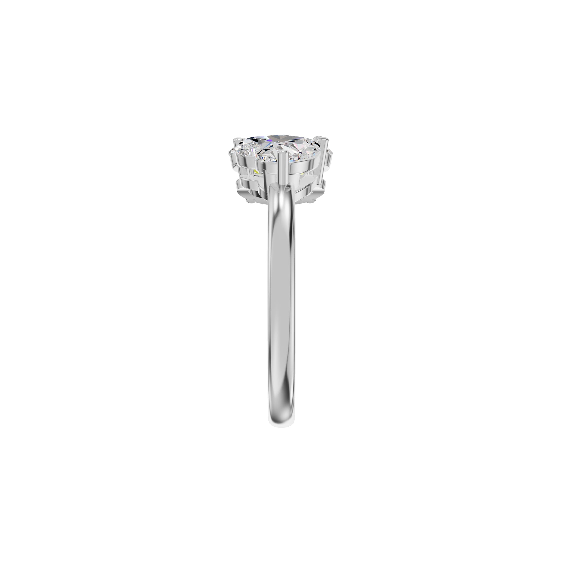 DLR002252 18 KT / White Gold / 18