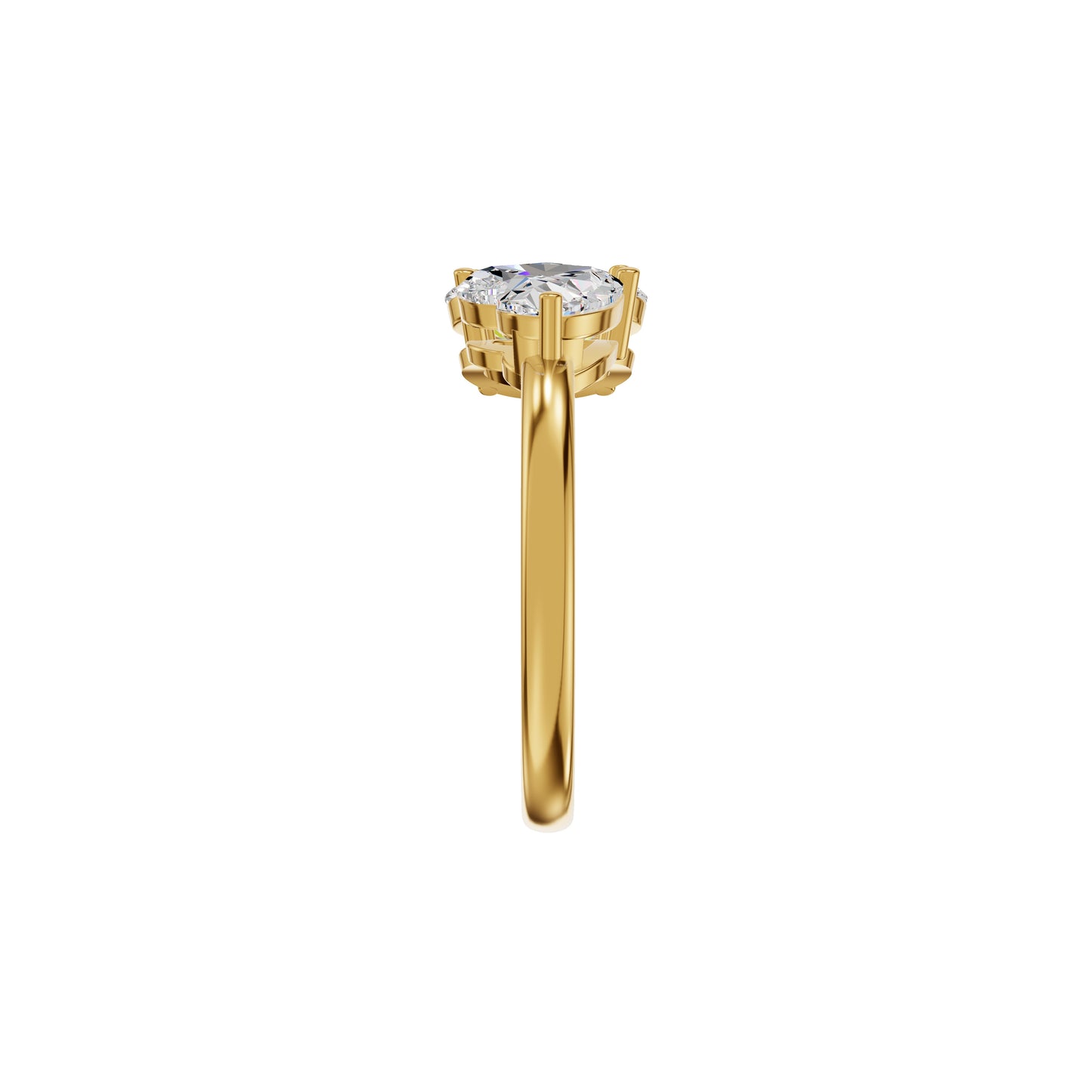 DLR002252 18 KT / Yellow Gold / 18