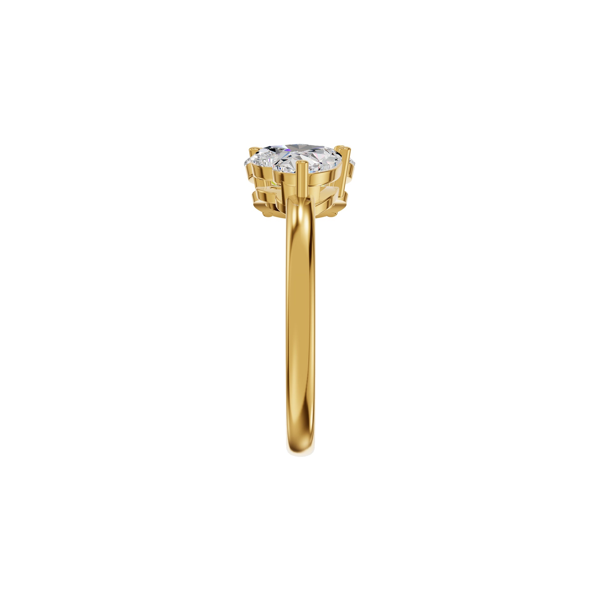 DLR002252 18 KT / Yellow Gold / 18