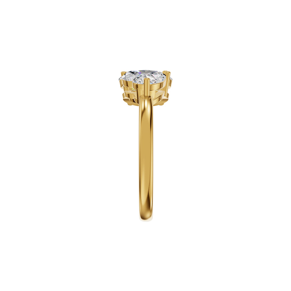 DLR002252 18 KT / Yellow Gold / 18