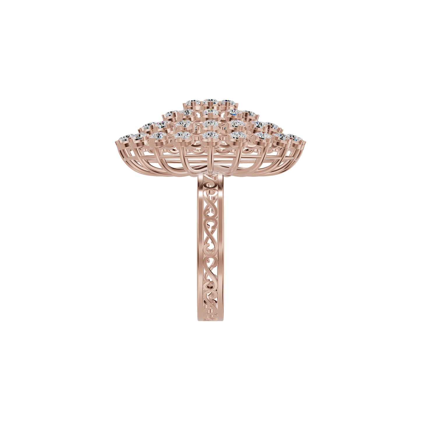 DLR002253 18 KT / Rose Gold / 18