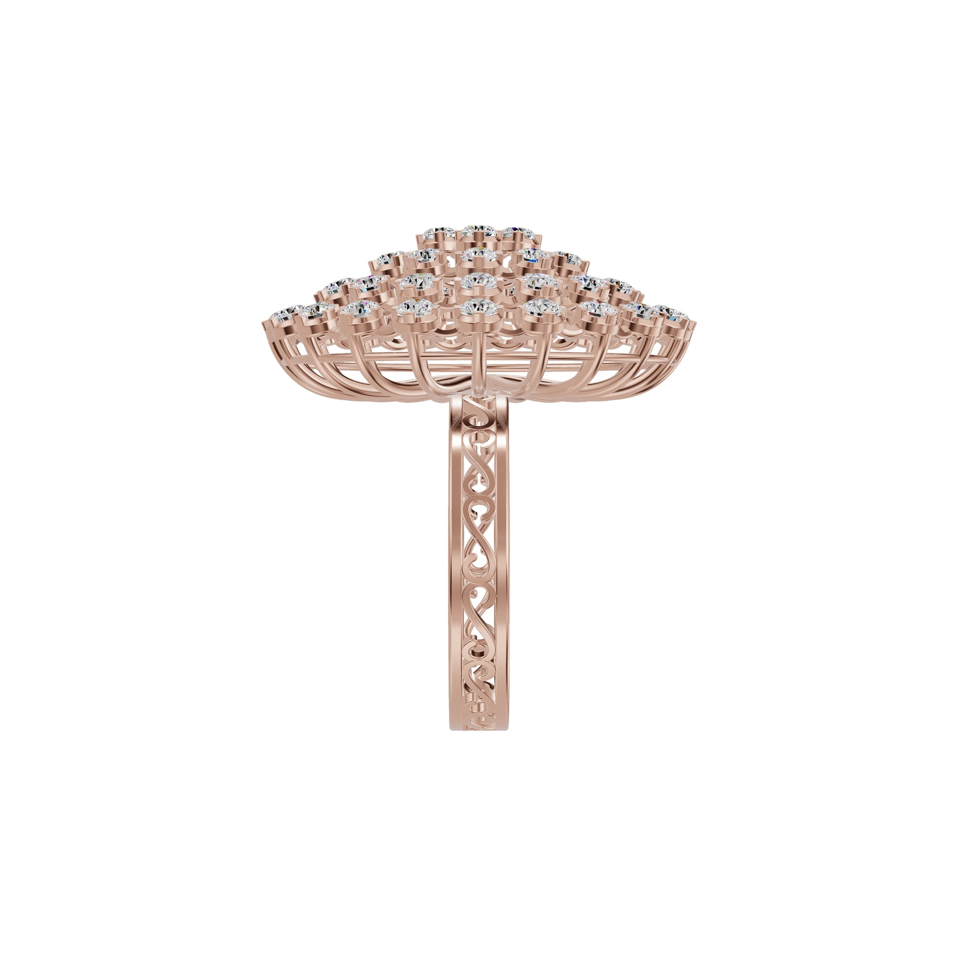 DLR002253 18 KT / Rose Gold / 18