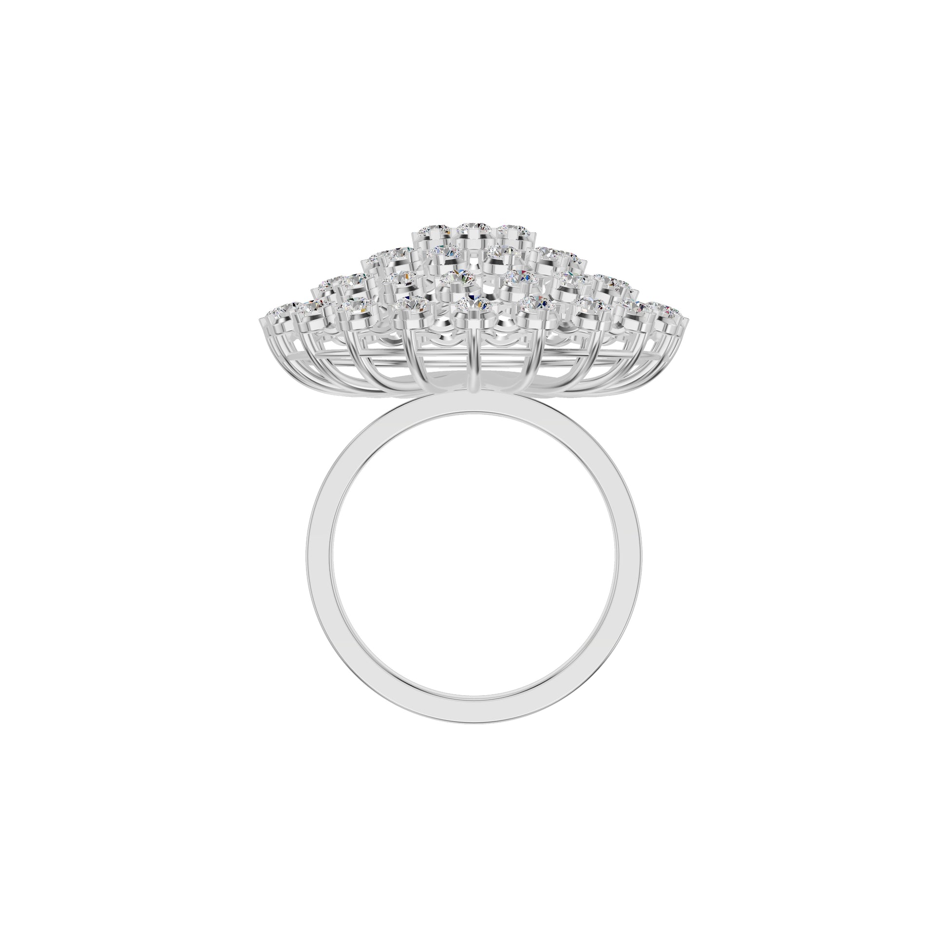 DLR002253 18 KT / White Gold / 18
