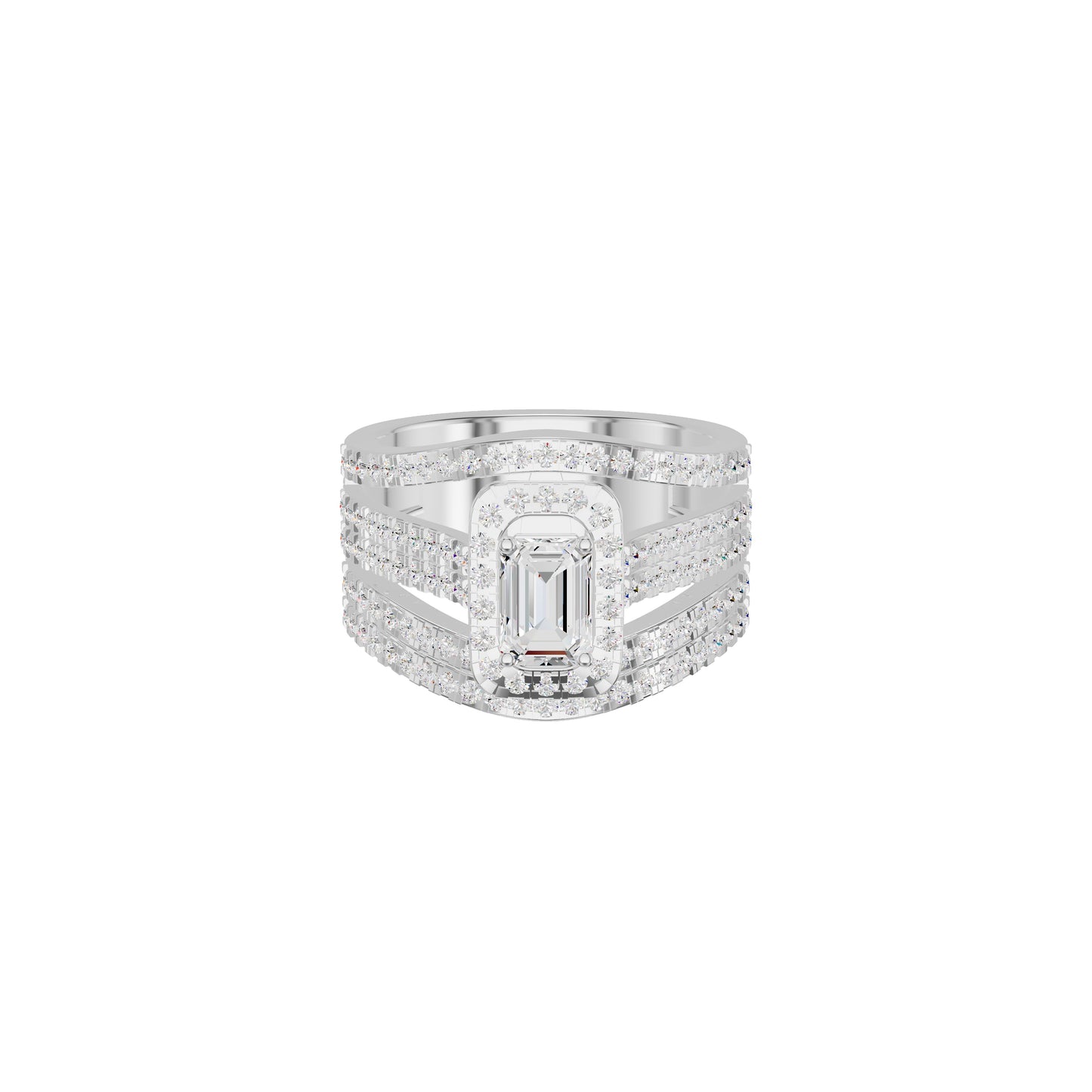 DLR002254 18 KT / White Gold / 18