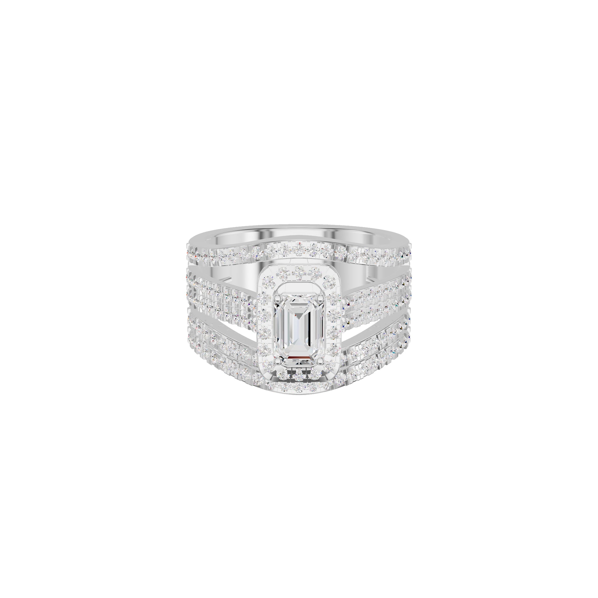 DLR002254 18 KT / White Gold / 18