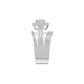 DLR002254 18 KT / White Gold / 18