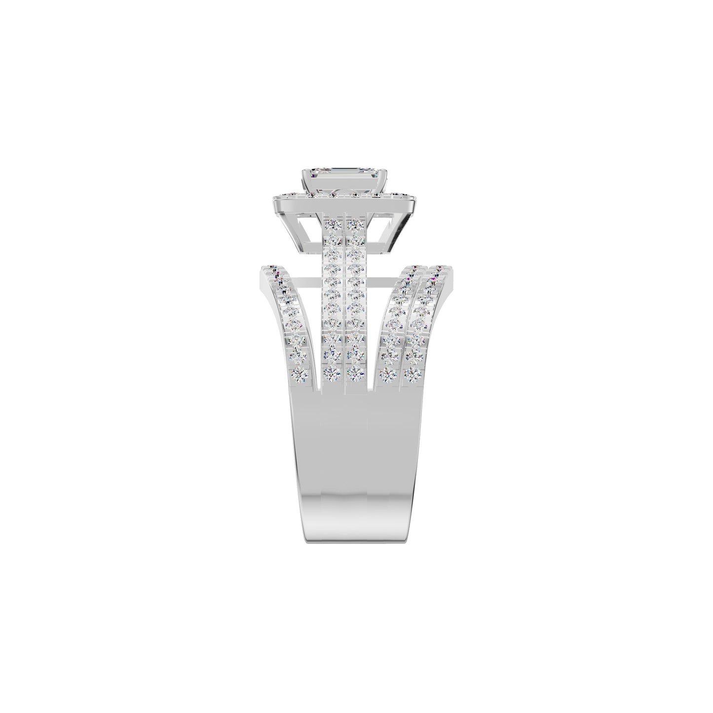 DLR002254 18 KT / White Gold / 18