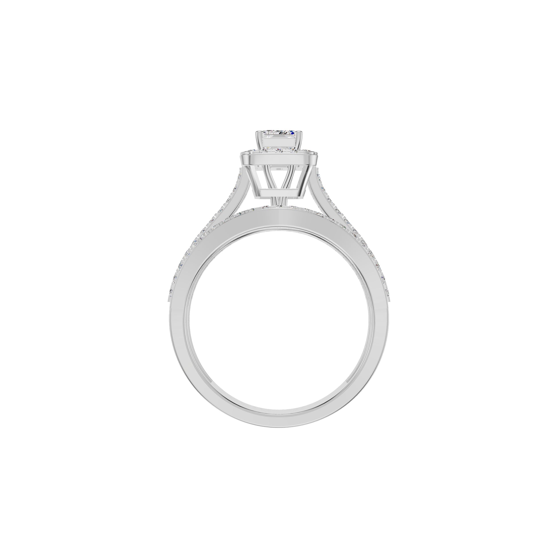 DLR002254 18 KT / White Gold / 18