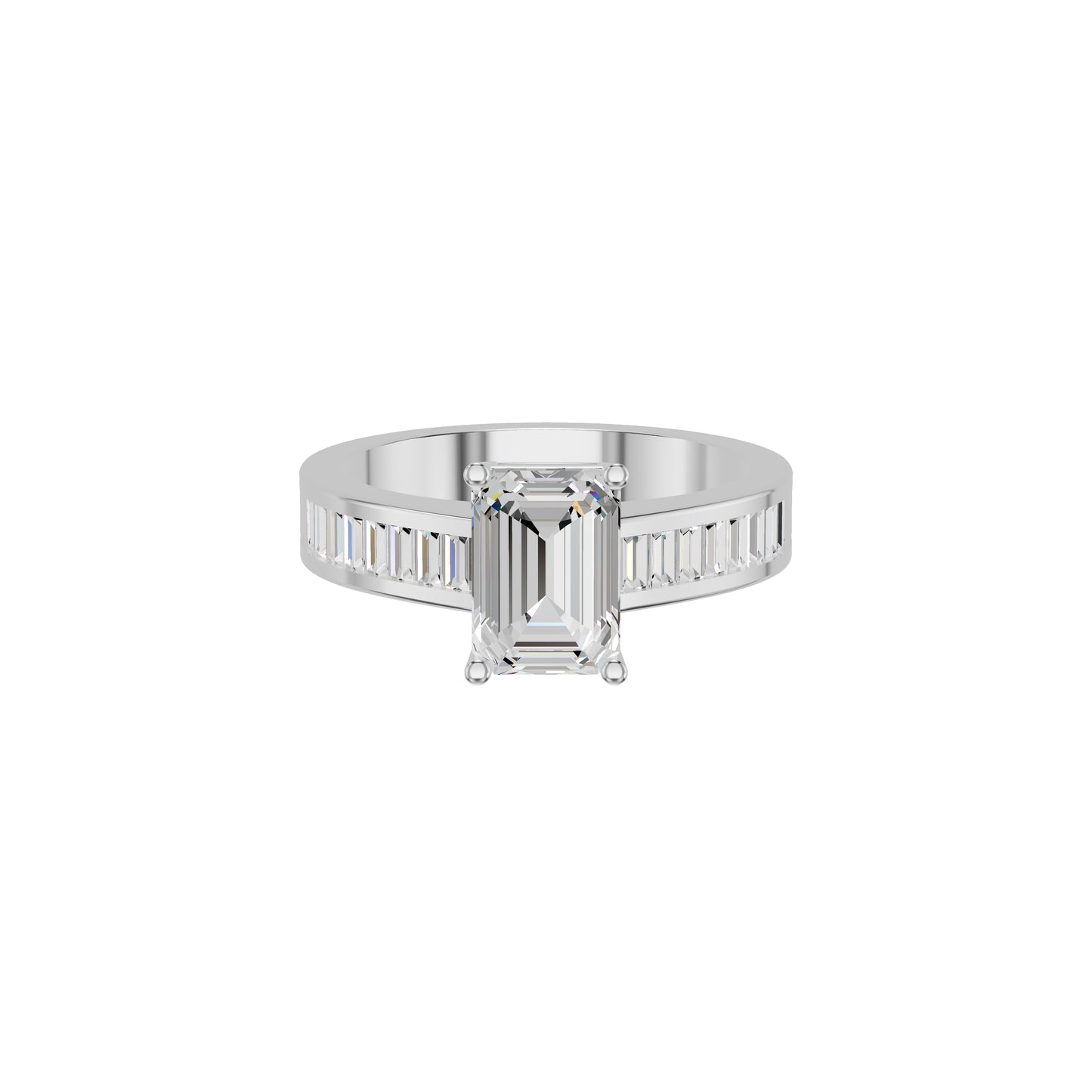 DLR002255 18 KT / White Gold / 18