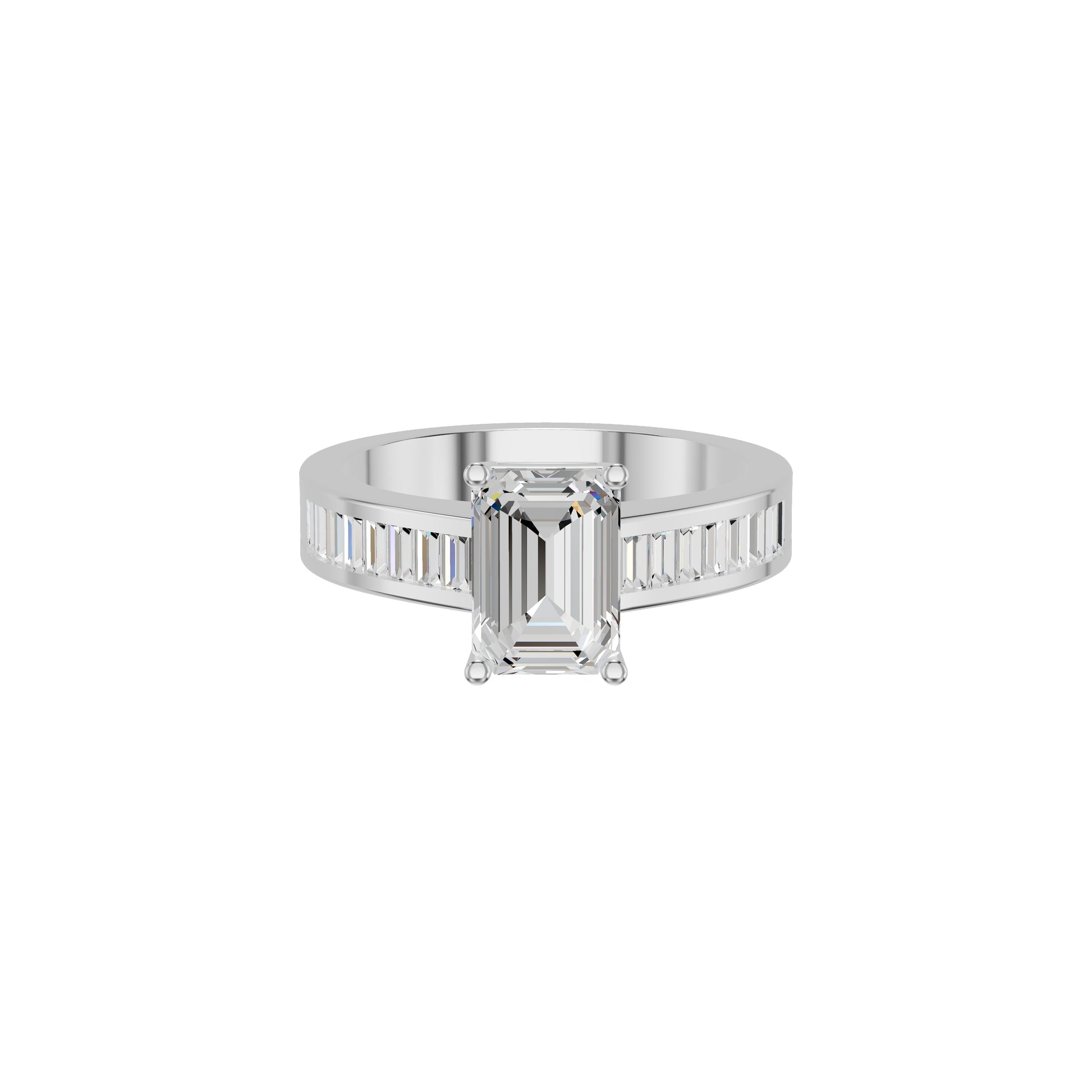 DLR002255 18 KT / White Gold / 18