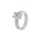 DLR002255 18 KT / White Gold / 18