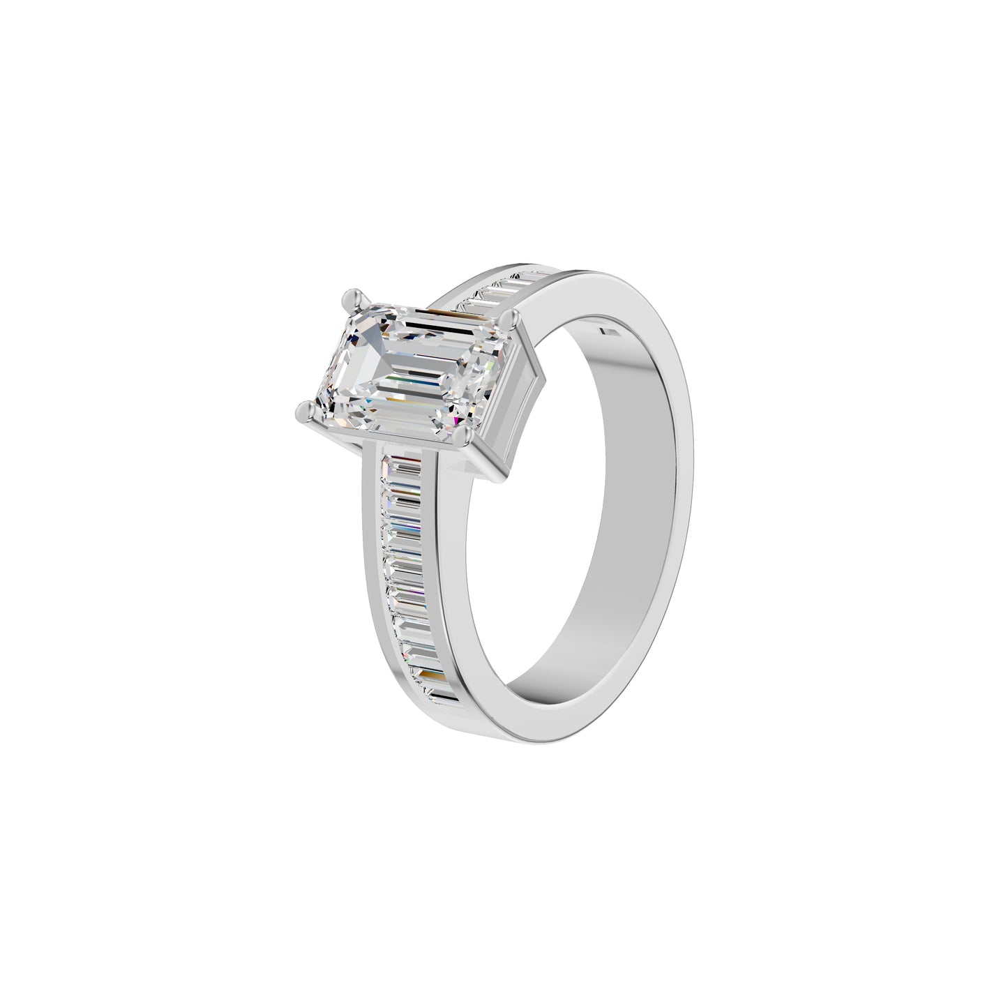 DLR002255 18 KT / White Gold / 18