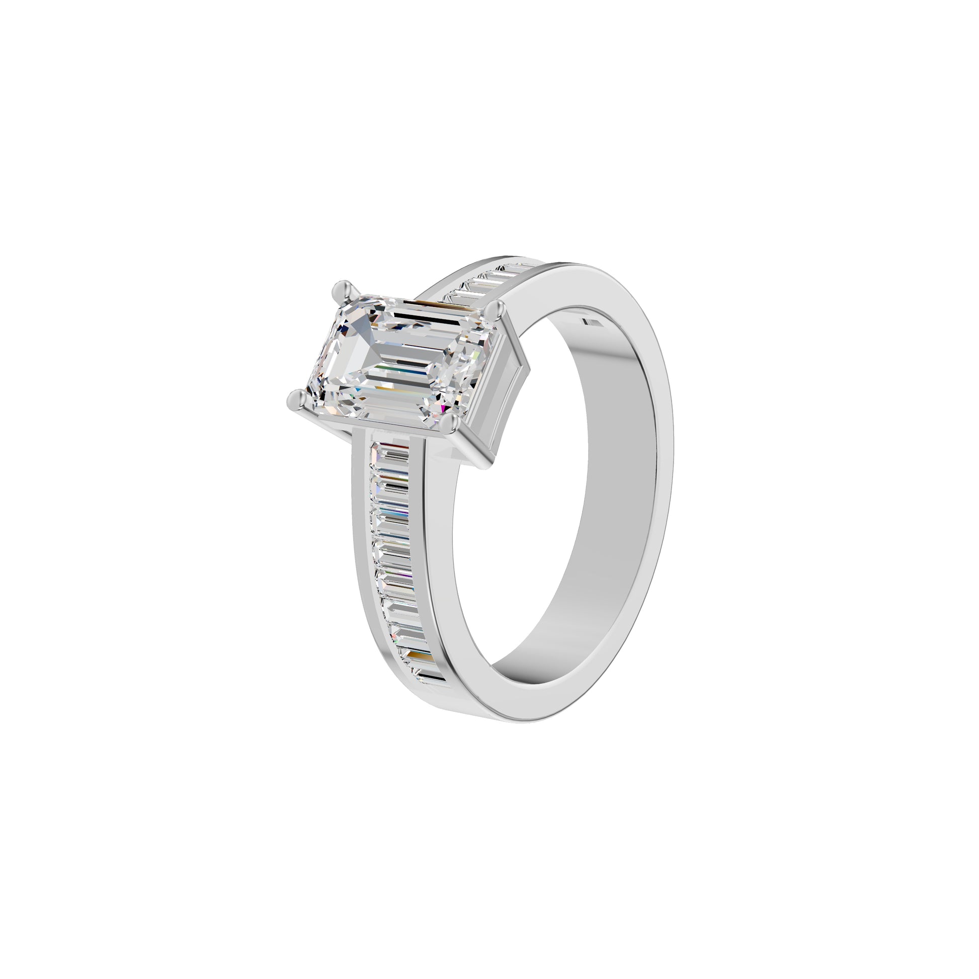 DLR002255 18 KT / White Gold / 18