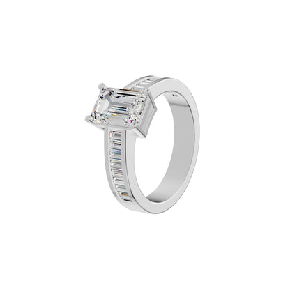 DLR002255 18 KT / White Gold / 18